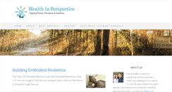 Desktop Screenshot of healthinperspective.org